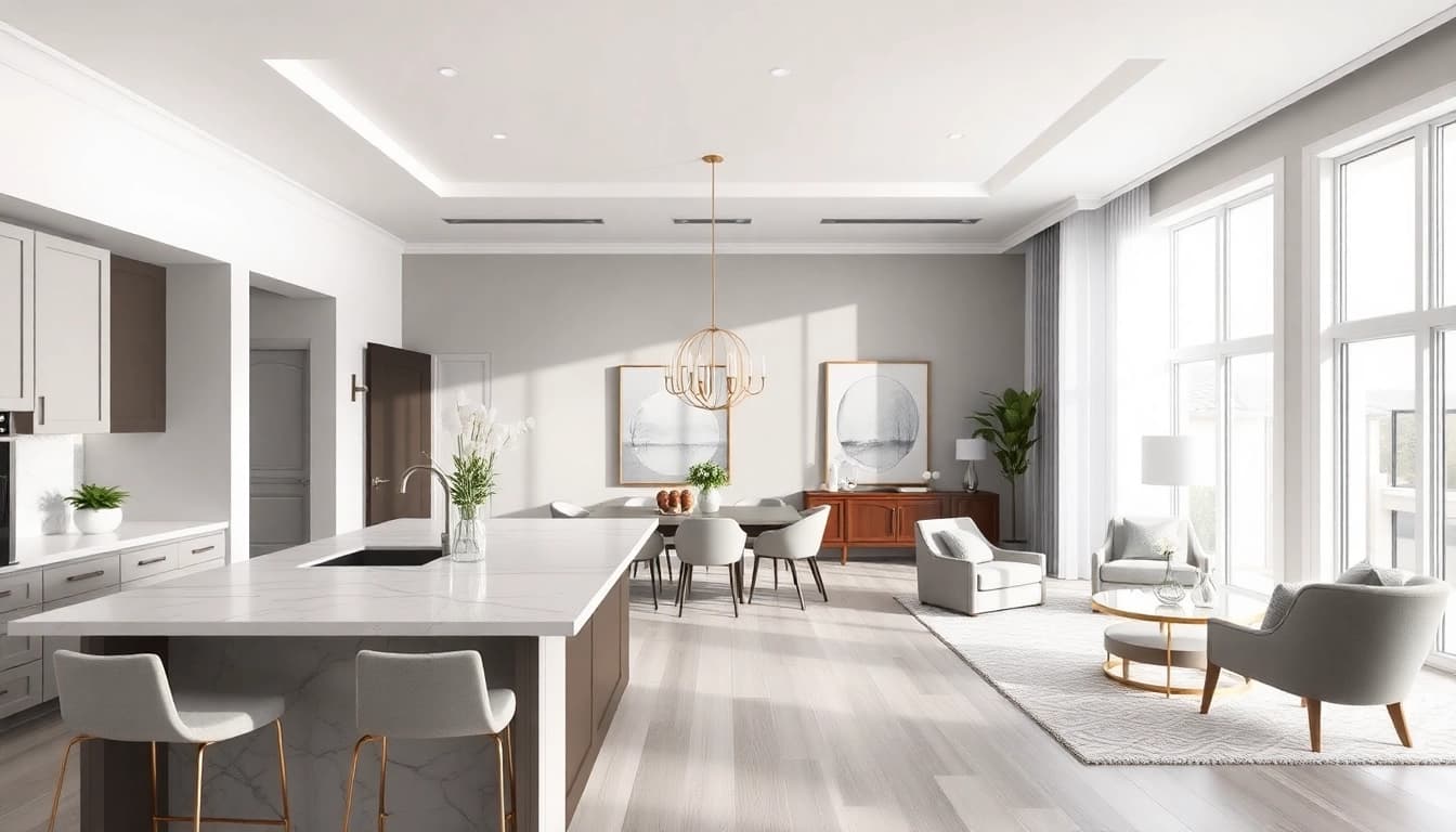 Best contractor for high-end remodels Austin showcases an elegant kitchen interior.