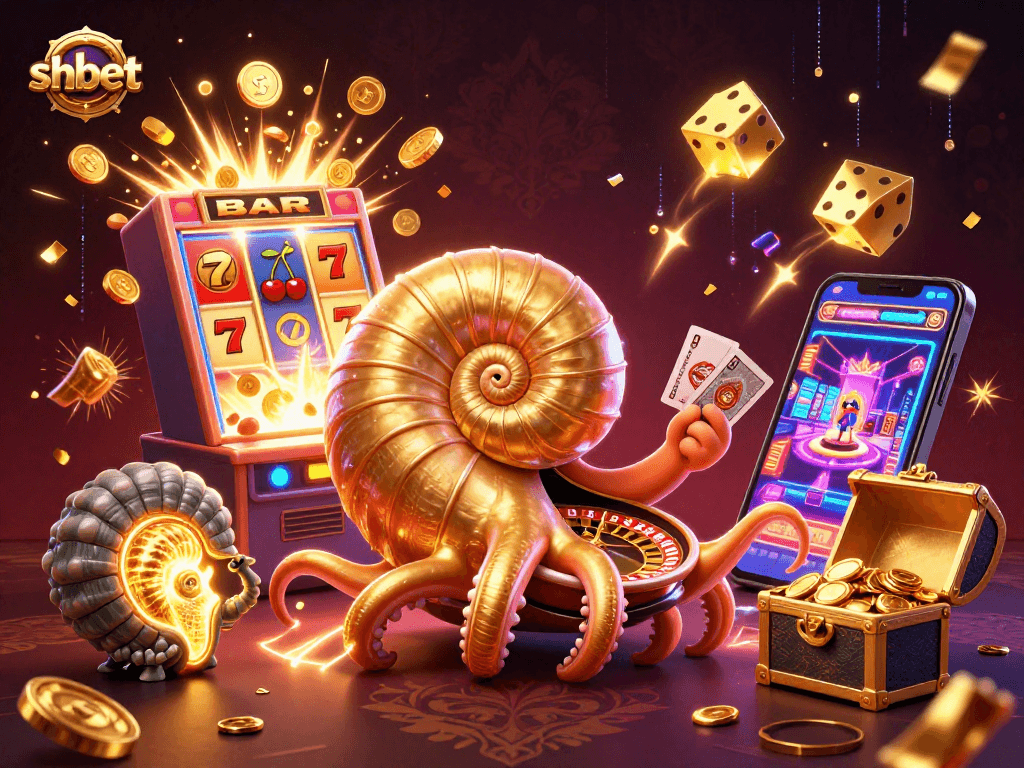 Experience the thrill of shbet as a giant nautilus roulette invites players with dynamic casino elements.