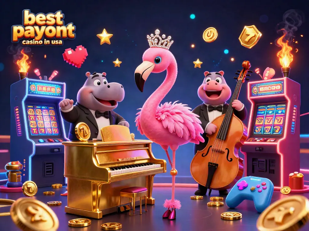 Experience the excitement of the best payout casino in usa with vibrant characters and dynamic gaming action.