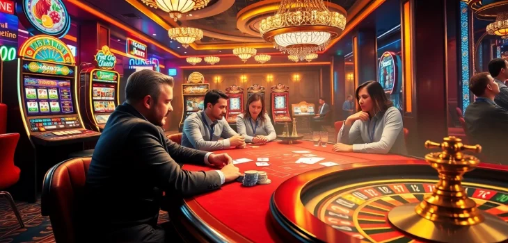 K9K9.ru.com offering a thrilling casino scene with engaged players at a poker table.