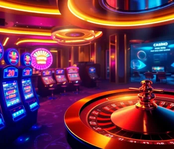 Engage in exciting nổ hũ online gameplay with vibrant slot machines and luxury elements.