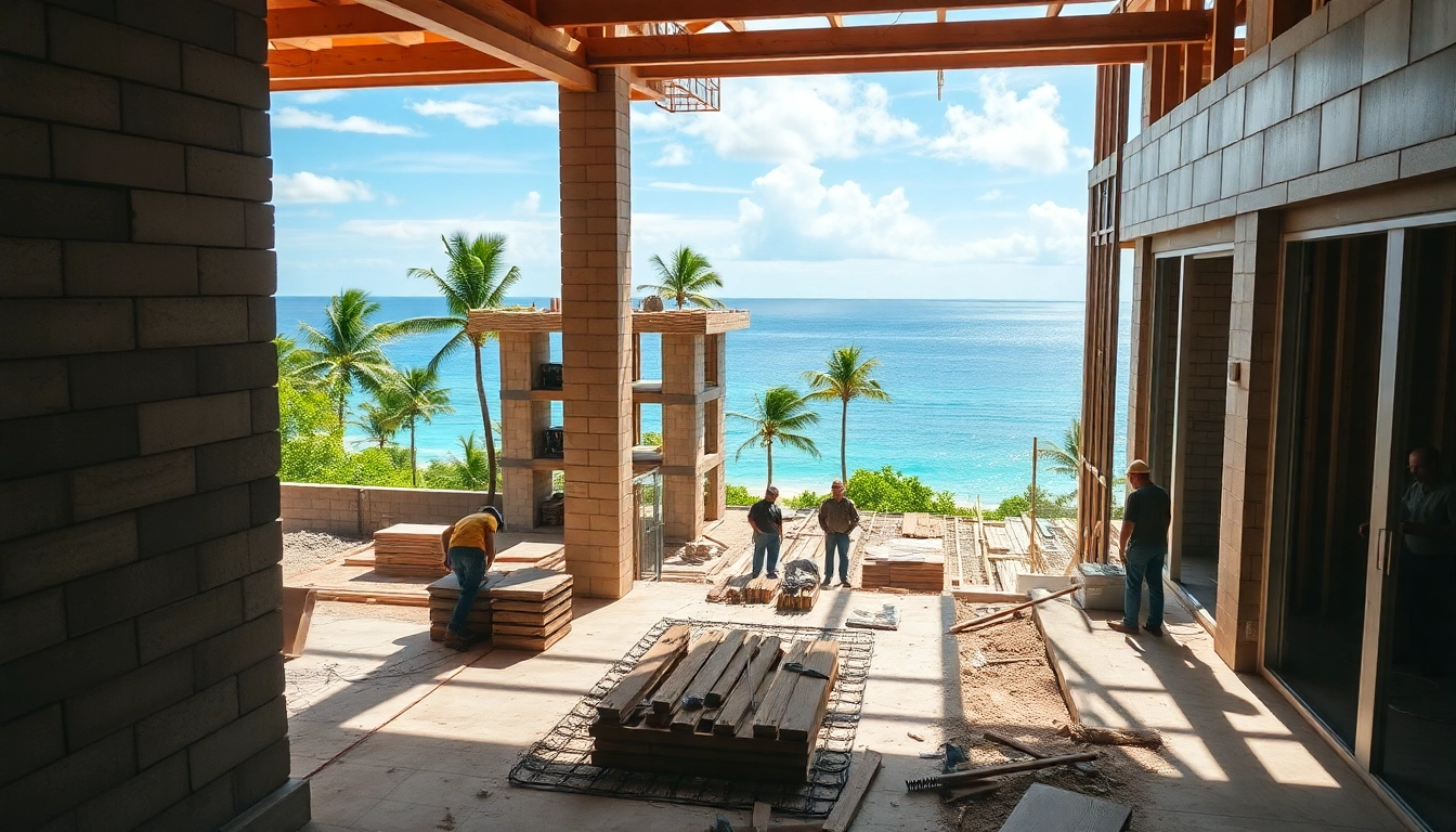 Hawaii construction news updates from an active building site showcasing project progress.