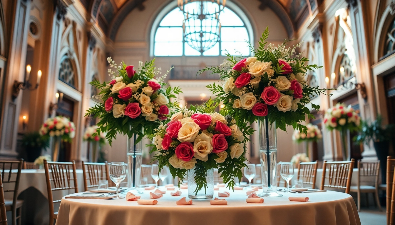 Experience the charm of the Best Wedding Venue Jacksonville with elegant floral arrangements.