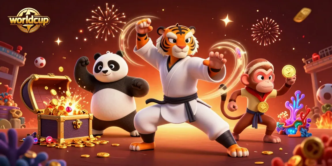 Engage in thrilling worldcup betting with our vibrant 3D casino illustration featuring unique characters.